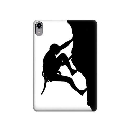 S2407 Mountain Climber Climbing Hülle Schutzhülle Taschen für iPad mini 6 7, iPad mini (2021,2024)