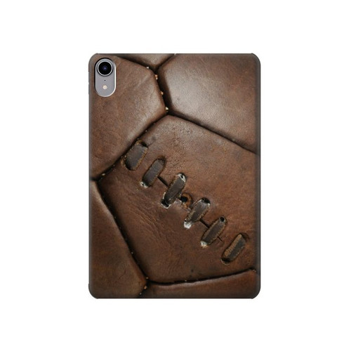 S2661 Leather Soccer Football Graphic Hülle Schutzhülle Taschen für iPad mini 6 7, iPad mini (2021,2024)