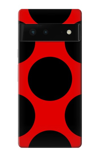 S1829 Ladybugs Dot Pattern Hülle Schutzhülle Taschen für Google Pixel 6