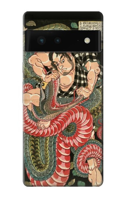 S2469 108 Heroes of Suikoden Saginoike Heikuro Hülle Schutzhülle Taschen für Google Pixel 6