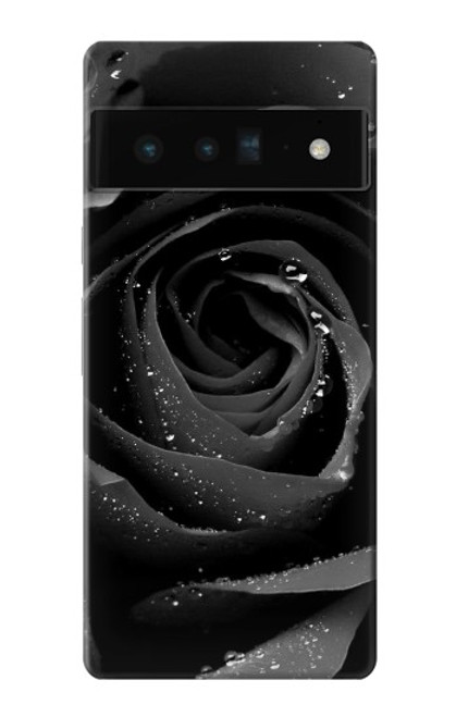 S1598 Black Rose Hülle Schutzhülle Taschen für Google Pixel 6 Pro
