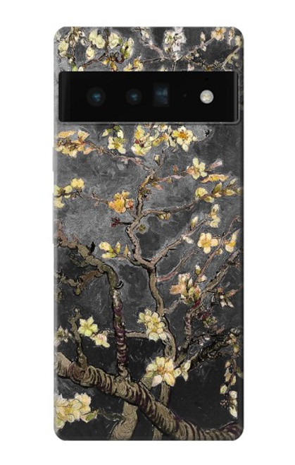 S2664 Black Blossoming Almond Tree Van Gogh Hülle Schutzhülle Taschen für Google Pixel 6 Pro