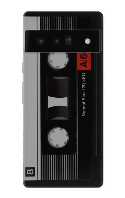 S3516 Vintage Cassette Tape Hülle Schutzhülle Taschen für Google Pixel 6 Pro