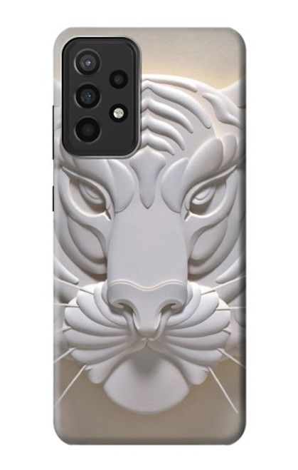 S0574 Tiger Carving Hülle Schutzhülle Taschen für Samsung Galaxy A52s 5G