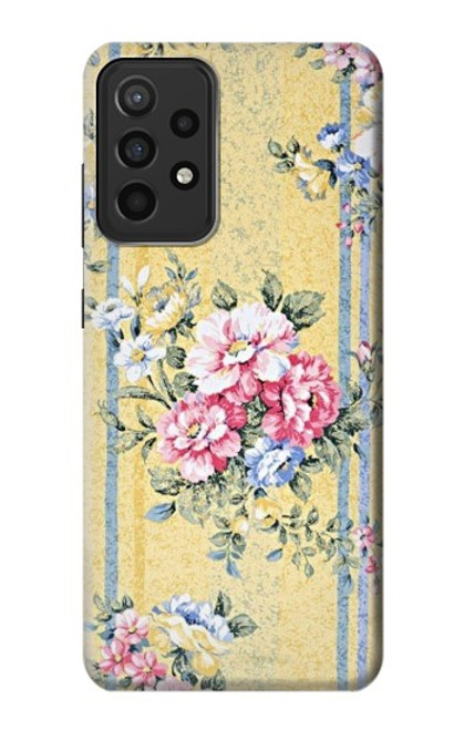 S2229 Vintage Flowers Hülle Schutzhülle Taschen für Samsung Galaxy A52s 5G