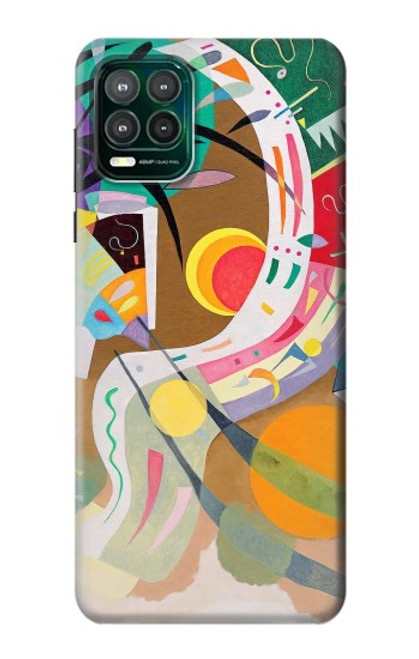 S3346 Vasily Kandinsky Guggenheim Hülle Schutzhülle Taschen für Motorola Moto G Stylus 5G