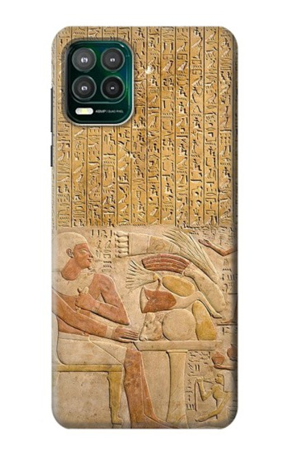 S3398 Egypt Stela Mentuhotep Hülle Schutzhülle Taschen für Motorola Moto G Stylus 5G