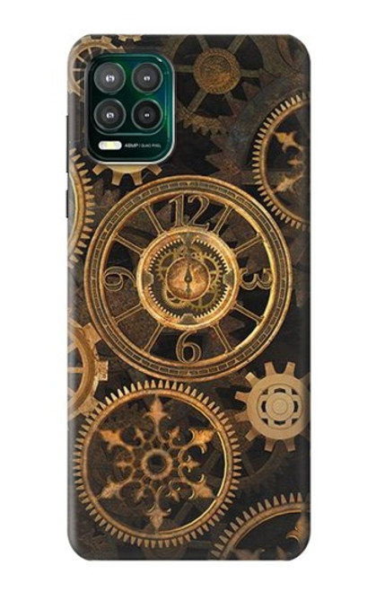 S3442 Clock Gear Hülle Schutzhülle Taschen für Motorola Moto G Stylus 5G
