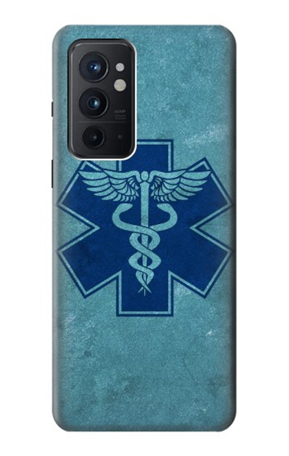 S3824 Caduceus Medical Symbol Hülle Schutzhülle Taschen für OnePlus 9RT 5G