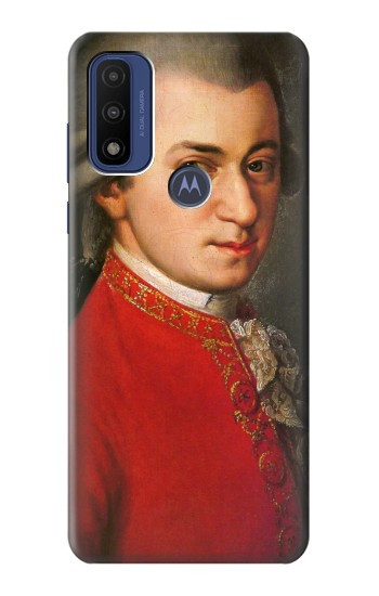 S0492 Mozart Hülle Schutzhülle Taschen für Motorola G Pure