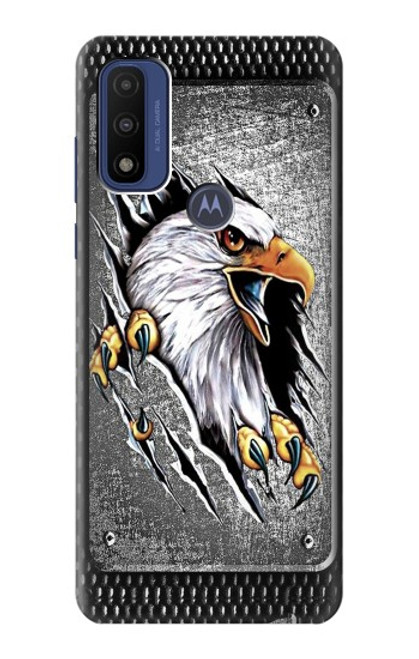 S0855 Eagle Metal Hülle Schutzhülle Taschen für Motorola G Pure