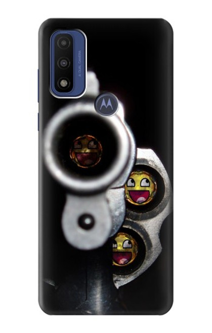 S1109 Smile Bullet Gun Hülle Schutzhülle Taschen für Motorola G Pure