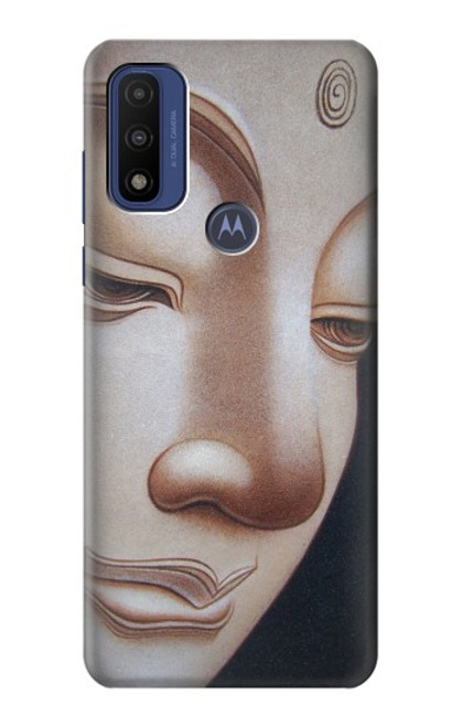 S1255 Buddha Face Hülle Schutzhülle Taschen für Motorola G Pure