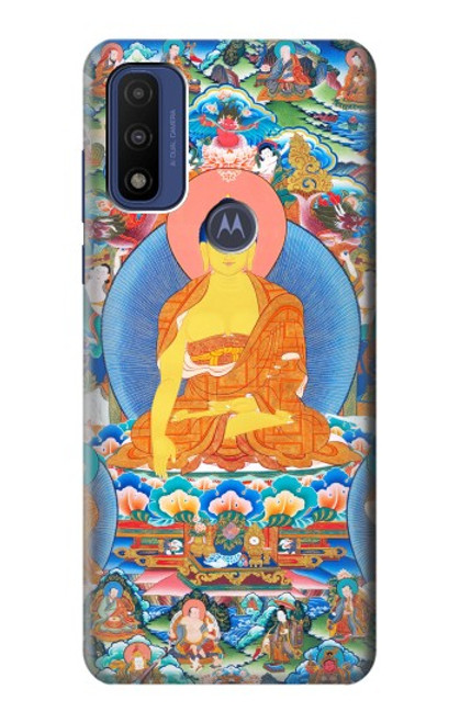 S1256 Buddha Paint Hülle Schutzhülle Taschen für Motorola G Pure