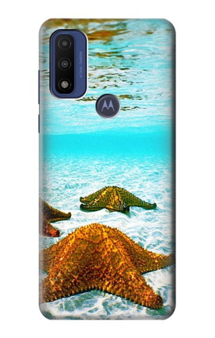 S1679 Starfish Sea Beach Hülle Schutzhülle Taschen für Motorola G Pure