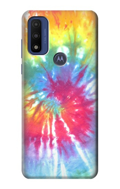 S1697 Tie Dye Colorful Graphic Printed Hülle Schutzhülle Taschen für Motorola G Pure