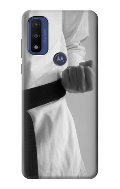 S1931 Black Belt Karate Hülle Schutzhülle Taschen für Motorola G Pure