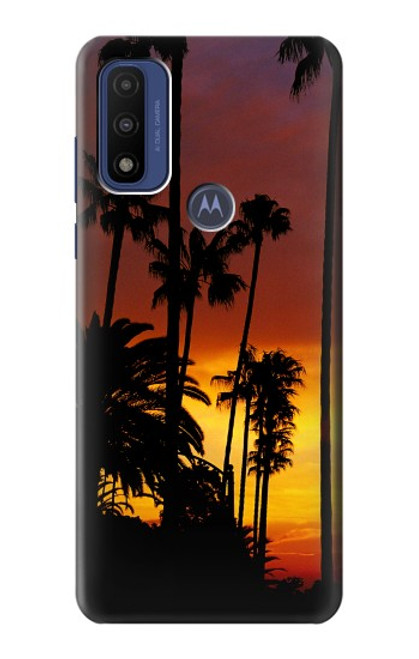 S2563 California Sunrise Hülle Schutzhülle Taschen für Motorola G Pure