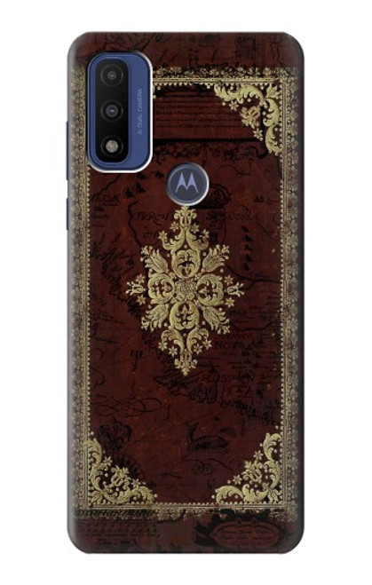 S3014 Vintage Map Book Cover Hülle Schutzhülle Taschen für Motorola G Pure