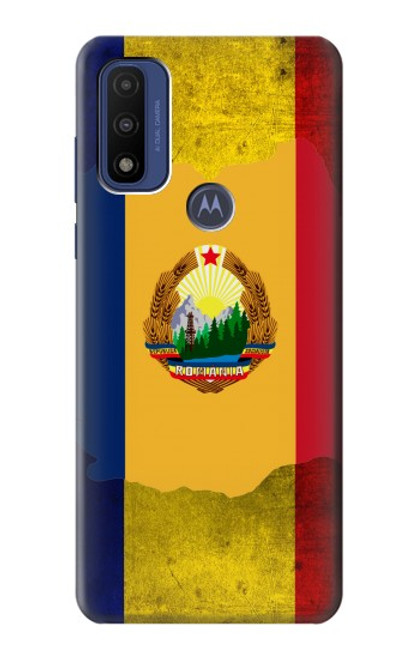 S3021 Romania Flag Hülle Schutzhülle Taschen für Motorola G Pure