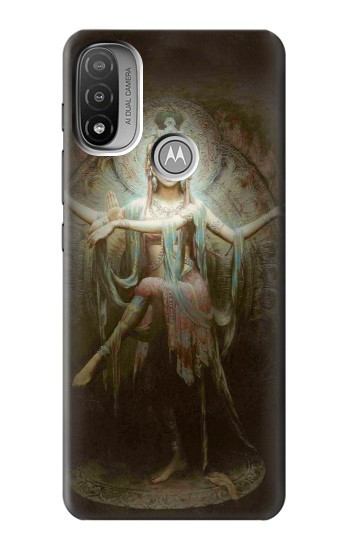 S0787 Guan Yin Hülle Schutzhülle Taschen für Motorola Moto E20,E30,E40