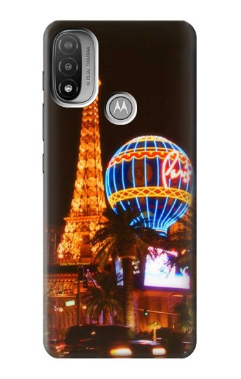 S0893 Las Vegas Hülle Schutzhülle Taschen für Motorola Moto E20,E30,E40