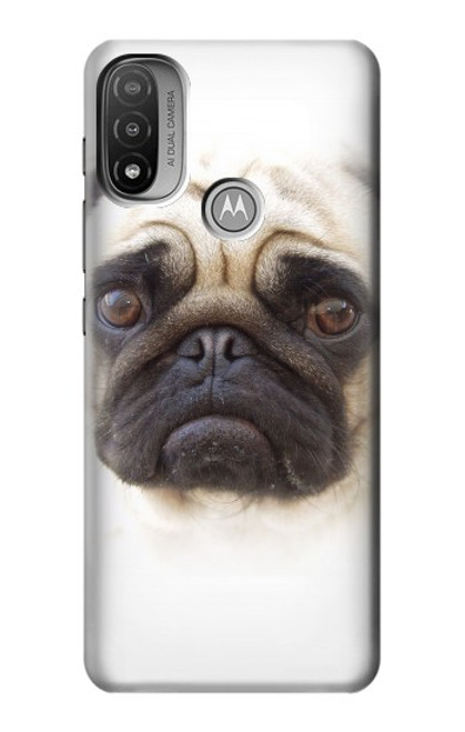 S1852 Pug Dog Hülle Schutzhülle Taschen für Motorola Moto E20,E30,E40
