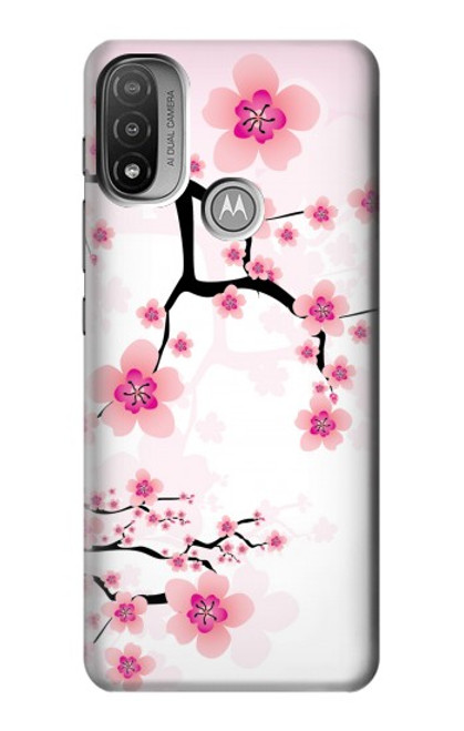 S2359 Plum Blossom Hülle Schutzhülle Taschen für Motorola Moto E20,E30,E40
