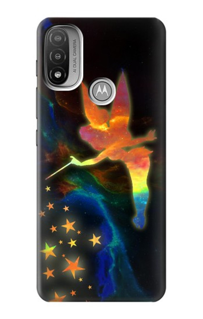 S2583 Tinkerbell Magic Sparkle Hülle Schutzhülle Taschen für Motorola Moto E20,E30,E40