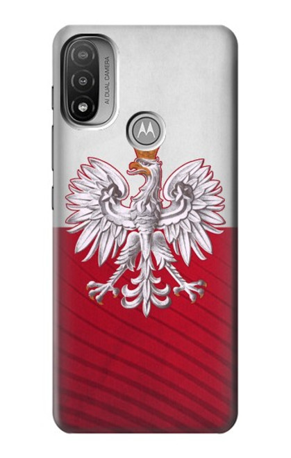 S3005 Poland Football Soccer Hülle Schutzhülle Taschen für Motorola Moto E20,E30,E40