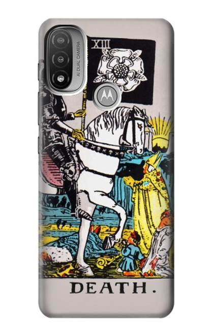 S3008 Tarot Card Death Hülle Schutzhülle Taschen für Motorola Moto E20,E30,E40