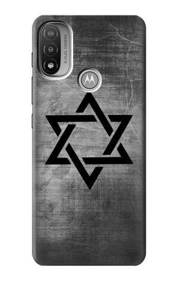 S3107 Judaism Star of David Symbol Hülle Schutzhülle Taschen für Motorola Moto E20,E30,E40