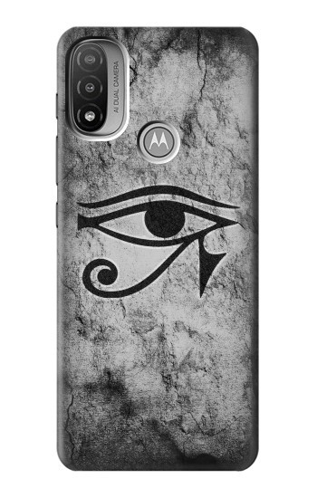 S3108 Ancient Egyptian Sun Eye Of Horus Hülle Schutzhülle Taschen für Motorola Moto E20,E30,E40