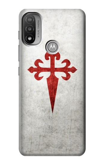 S3200 Order of Santiago Cross of Saint James Hülle Schutzhülle Taschen für Motorola Moto E20,E30,E40