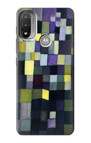 S3340 Paul Klee Architecture Hülle Schutzhülle Taschen für Motorola Moto E20,E30,E40