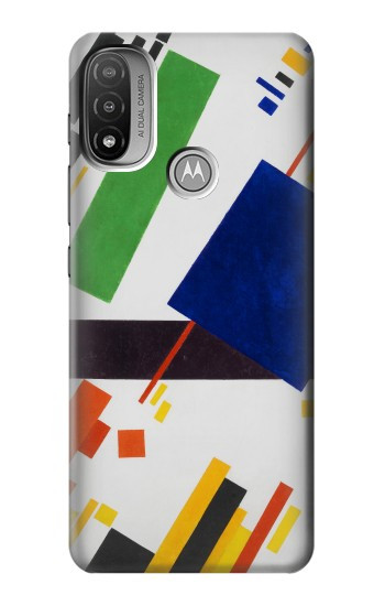 S3343 Kazimir Malevich Suprematist Composition Hülle Schutzhülle Taschen für Motorola Moto E20,E30,E40