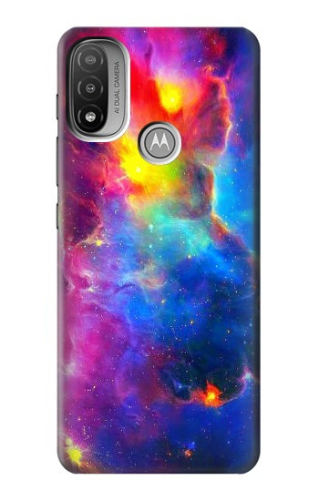 S3371 Nebula Sky Hülle Schutzhülle Taschen für Motorola Moto E20,E30,E40