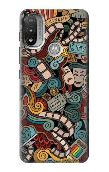S3480 Movie Acting Entertainment Hülle Schutzhülle Taschen für Motorola Moto E20,E30,E40