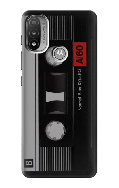 S3516 Vintage Cassette Tape Hülle Schutzhülle Taschen für Motorola Moto E20,E30,E40