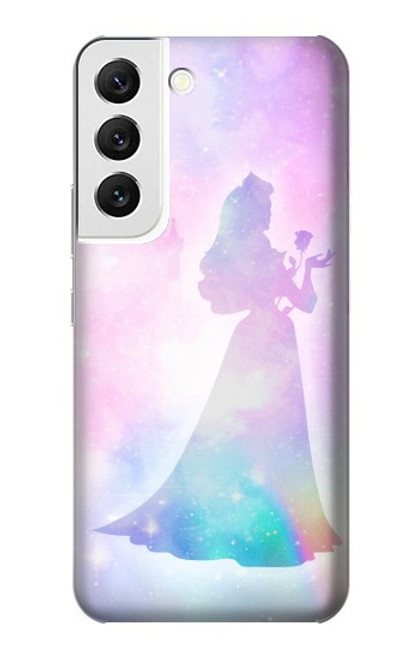 S2992 Princess Pastel Silhouette Hülle Schutzhülle Taschen für Samsung Galaxy S22