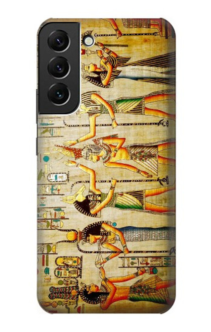 S0272 Egypt Wall Art Hülle Schutzhülle Taschen für Samsung Galaxy S22 Plus