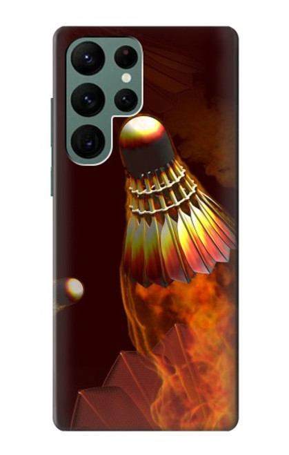 S1239 Badmintons Hülle Schutzhülle Taschen für Samsung Galaxy S22 Ultra