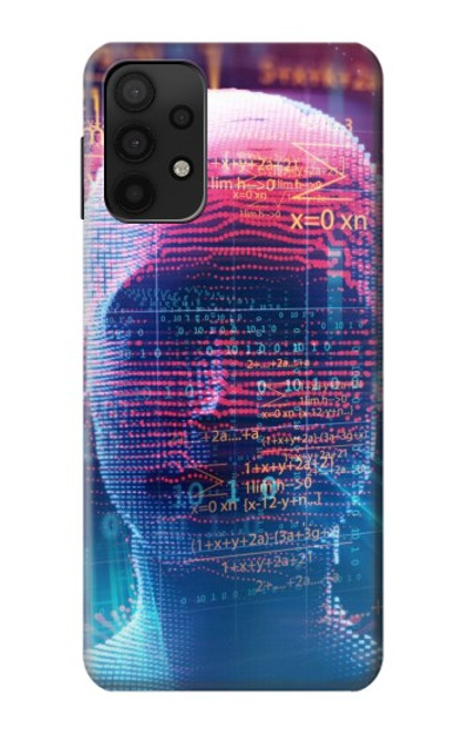 S3800 Digital Human Face Hülle Schutzhülle Taschen für Samsung Galaxy M32 5G