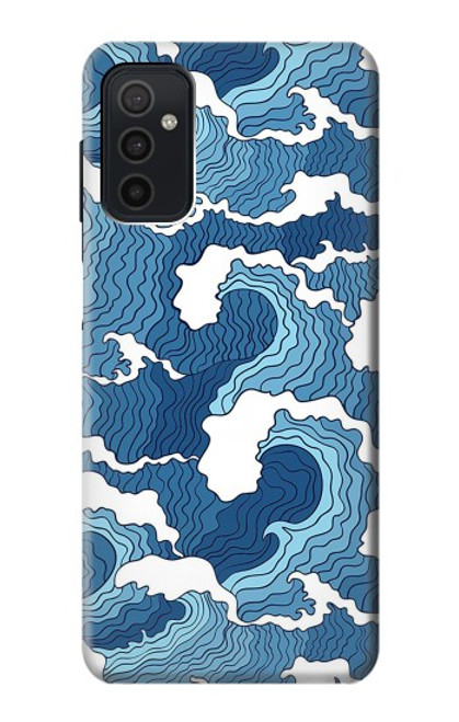 S3751 Wave Pattern Hülle Schutzhülle Taschen für Samsung Galaxy M52 5G