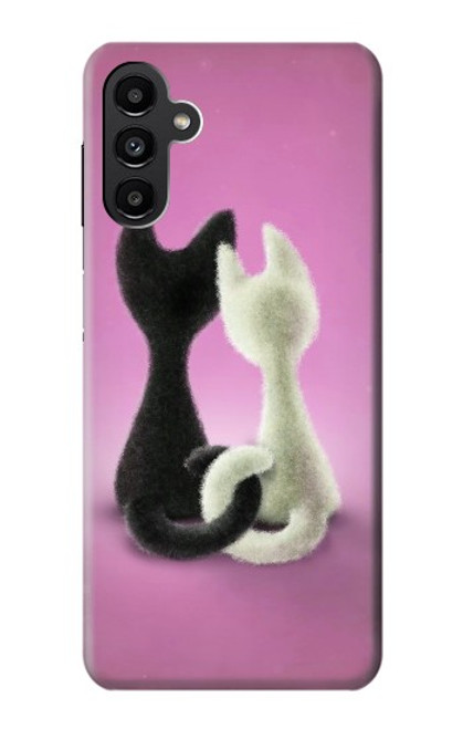 S1832 Love Cat Hülle Schutzhülle Taschen für Samsung Galaxy A13 5G