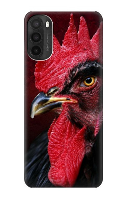 S3797 Chicken Rooster Hülle Schutzhülle Taschen für Motorola Moto G71 5G