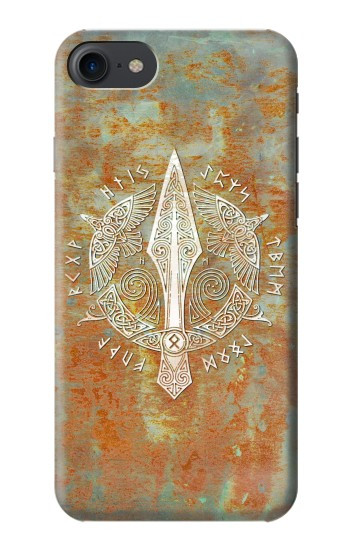 S3827 Gungnir Spear of Odin Norse Viking Symbol Hülle Schutzhülle Taschen für iPhone 7, iPhone 8, iPhone SE (2020) (2022)