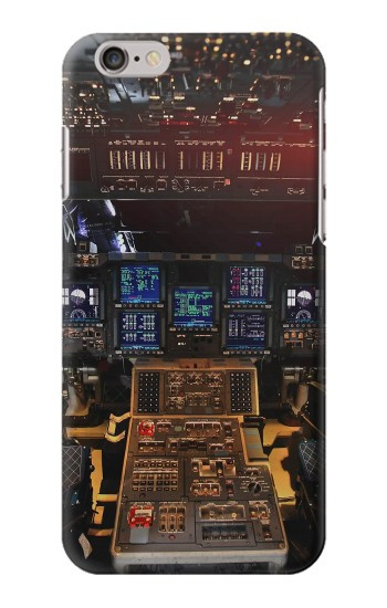 S3836 Airplane Cockpit Hülle Schutzhülle Taschen für iPhone 6 6S