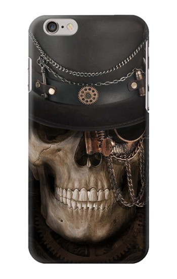 S3852 Steampunk Skull Hülle Schutzhülle Taschen für iPhone 6 6S