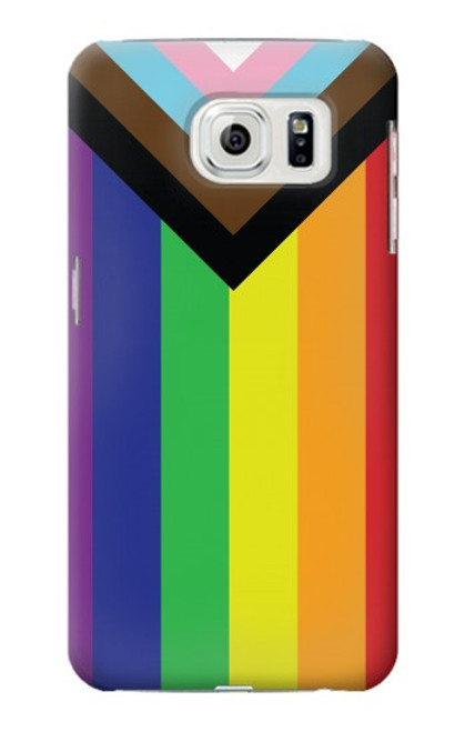 S3846 Pride Flag LGBT Hülle Schutzhülle Taschen für Samsung Galaxy S7 Edge